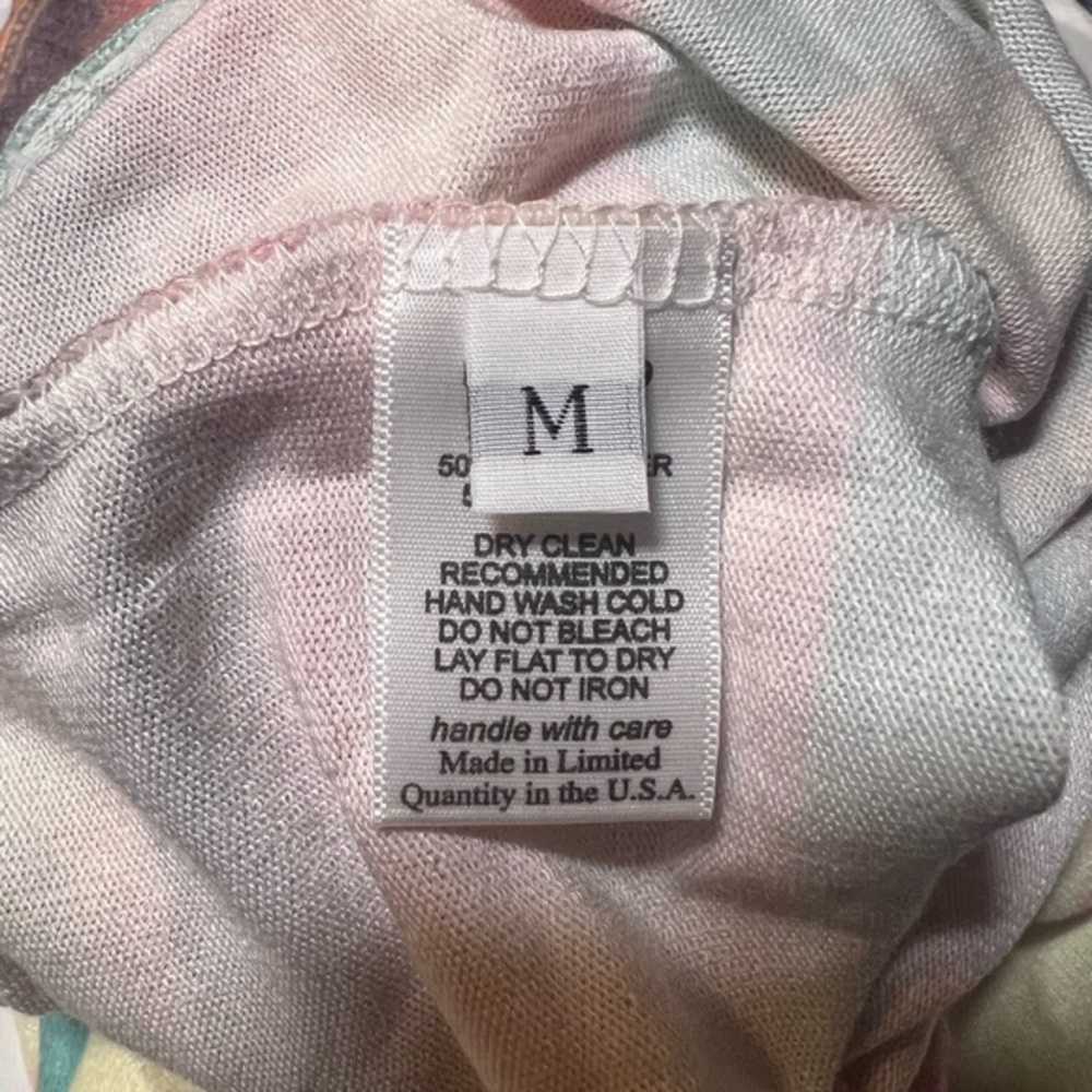 Michael Lauren Women M Striped Cropped Crop Jogger Lounge Drawstring Sweatpants - Picture 5 of 6